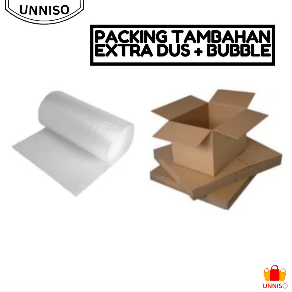

Packing Tambahan Bubble Wrap atau Kardus