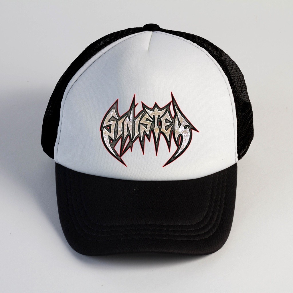 COD Topi Jaring Trucker Font Sinister / Topi Jaring Keren / Topi Jaring Band / Sinister / Topi Jarin