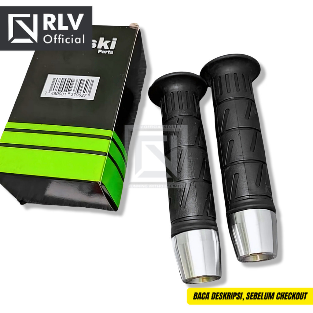 Handgrip Handfat karet gas model kawasaki Kaze Universal bisa semua motor - Hand grip motor