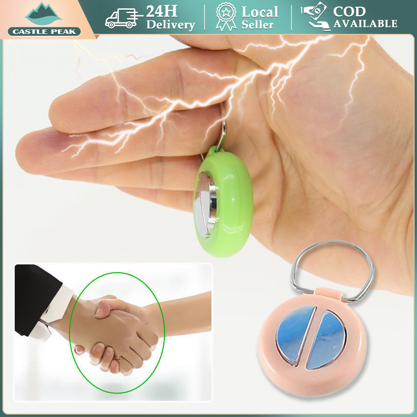 Hand Buzzer electric shock setrum tangan salaman alat sulap prank toy