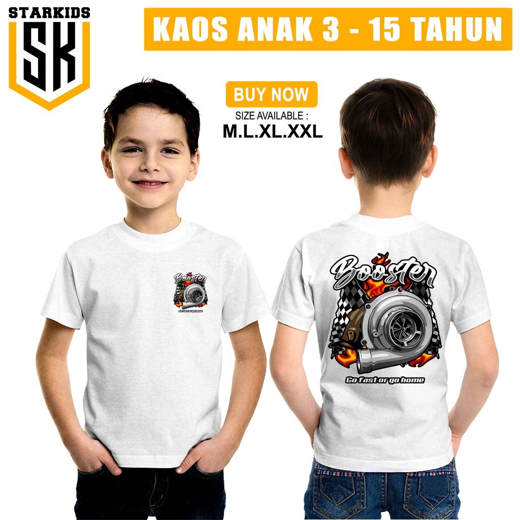 KAOS ANAK OVERSIZE DIESEL TURBO BOOSTER KAOS OVERSIZE TURBO DIESEL KIT