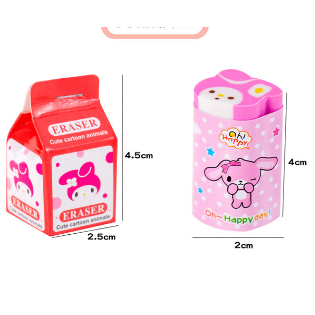 

J2 - Penghapus Sanrio unik Eraser blind box
