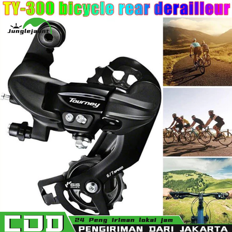 RD Shimano Tourney 6 7 8 Speed TX35 Rear TY300 Model 18 21 24 spd derailleur Sepeda gunung xc Lipat 