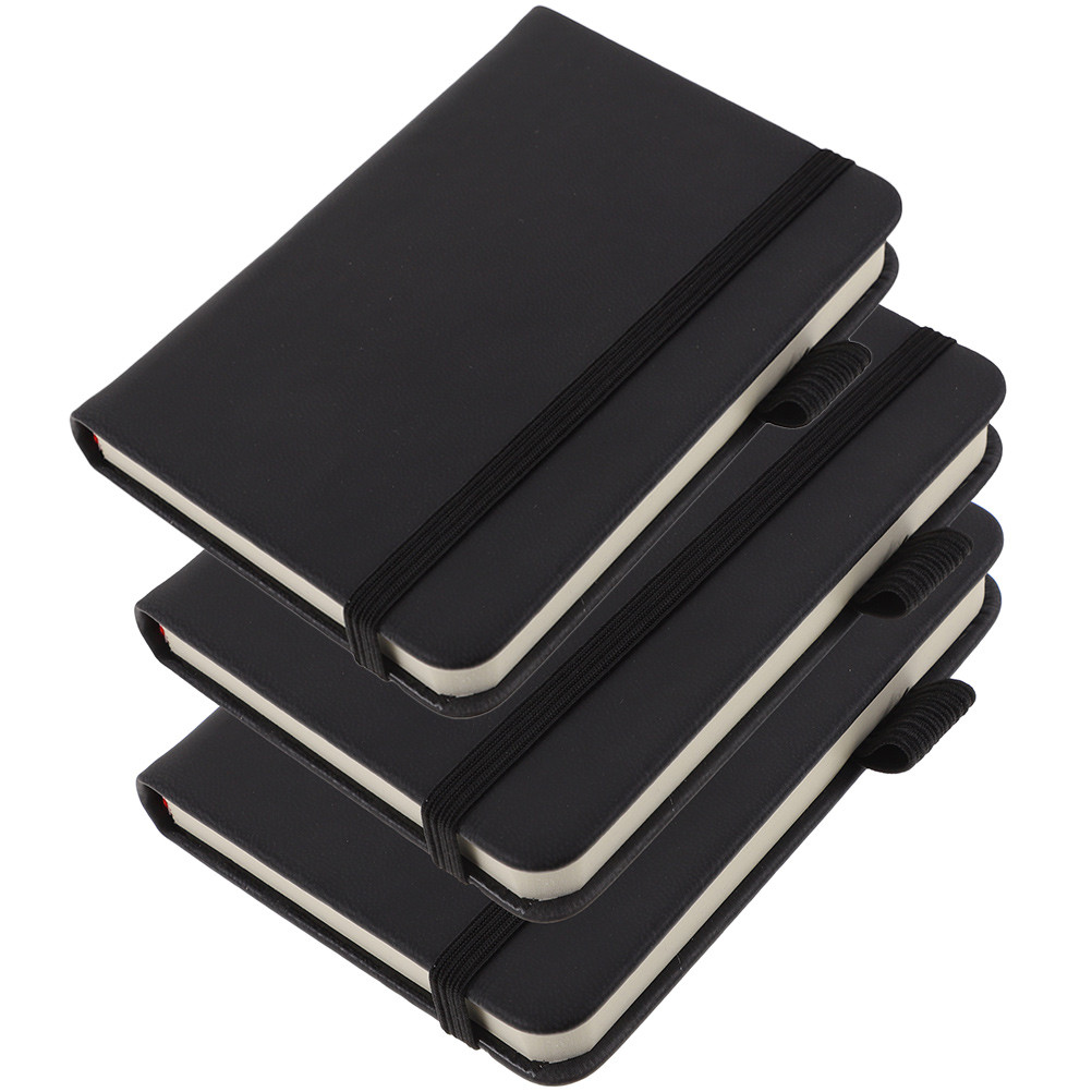 

3 Pcs Journal Mini Pocket Notebook Ruled Portable Schedule Small Sized Notepads Bulk Notebooks Work