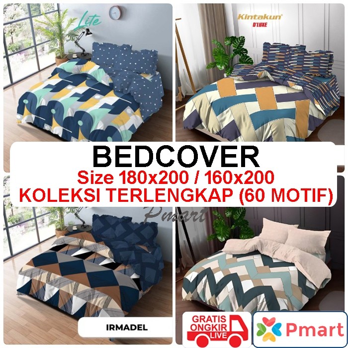jf53sl BEDCOVER KINTAKUN 180x200 LITE / BEDCOVER KINTAKUN KING LITE / BEDCOVER 180x200 KINTAKUN