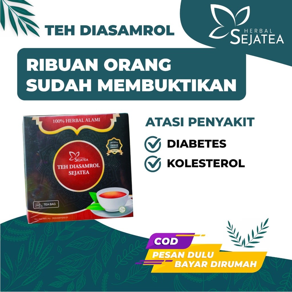 

Teh Diasamrol Teh Herbal Obat Diabetes Dan Kolesterol Paling Ampuh Dan Tanpa Efek Samping