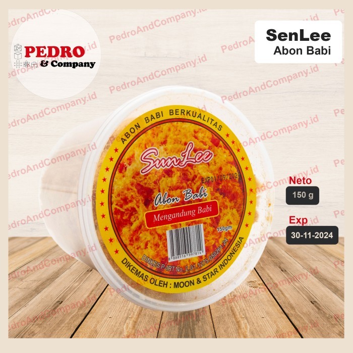 

TM SunLee abon babi 150 gram - pork floss