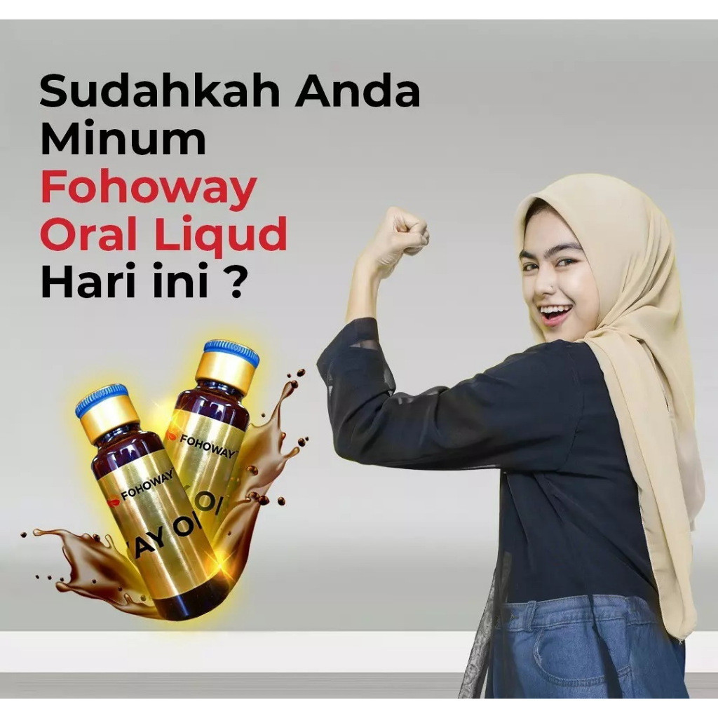 Fohoway Oral Liquid Suplemen Makanan Kesehatan Tubuh Kekebalan Tubuh Mengatasi Keluhan Maag Gerd