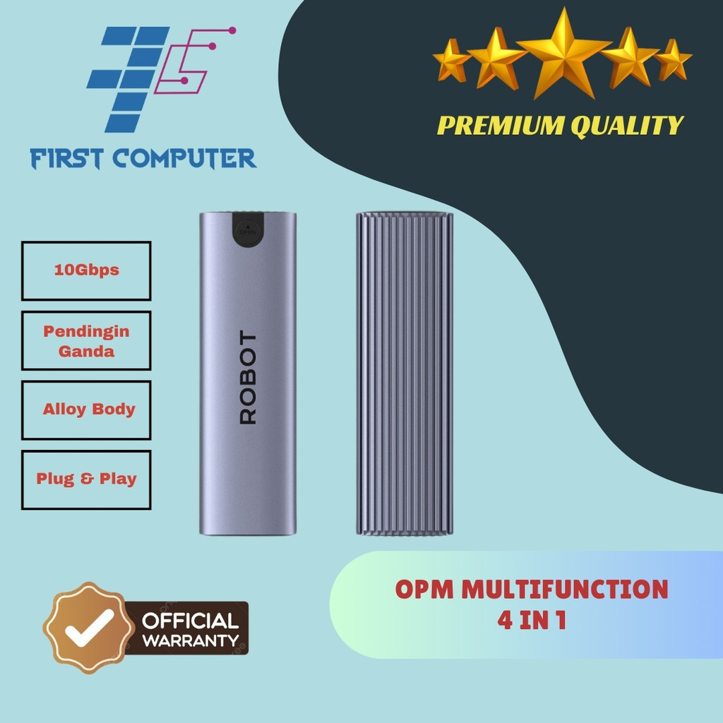 Robot RMSD10 Enclosure NVMe M.2 10Gbps Casing NVME SSD Enclosure