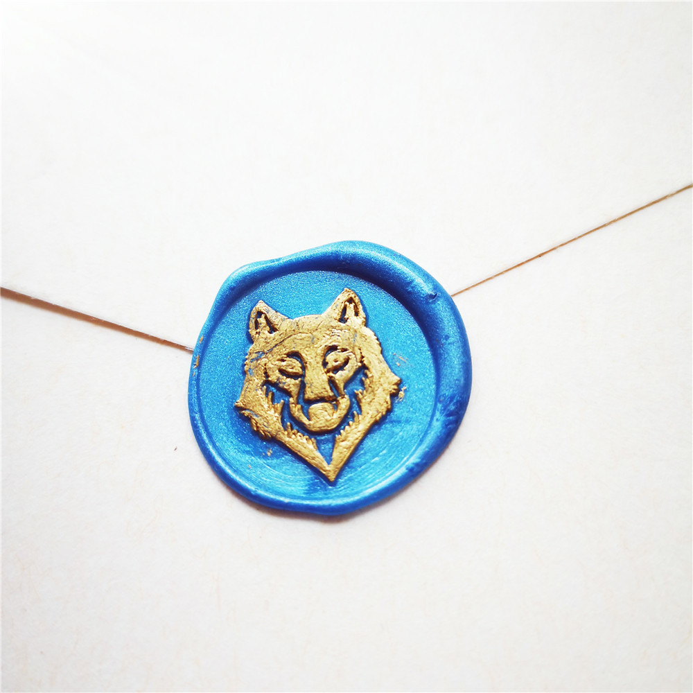 

Wolf Wax Seal Stamp for seal stamps Retro Wood Stamp Sealing Wax Seal Stamp Wedding Decorative sealing Stamp wax seal