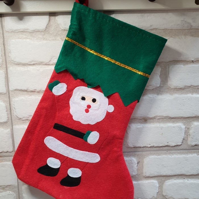 

GROSIR Kaos Kaki Natal Murah Kado Merry Christmas Gift Sock Santa - MOTIF SANTA