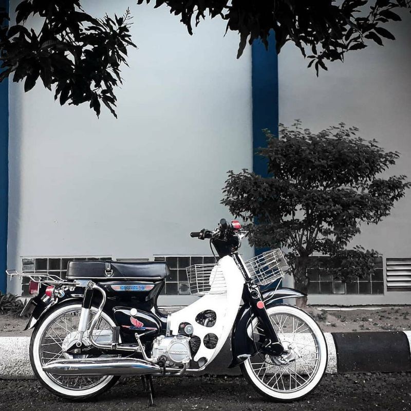 Lis Ban Whitewall Putih Ring 17 Honda C50 C70 C700 C800 Astrea Star Prima Grand Legenda