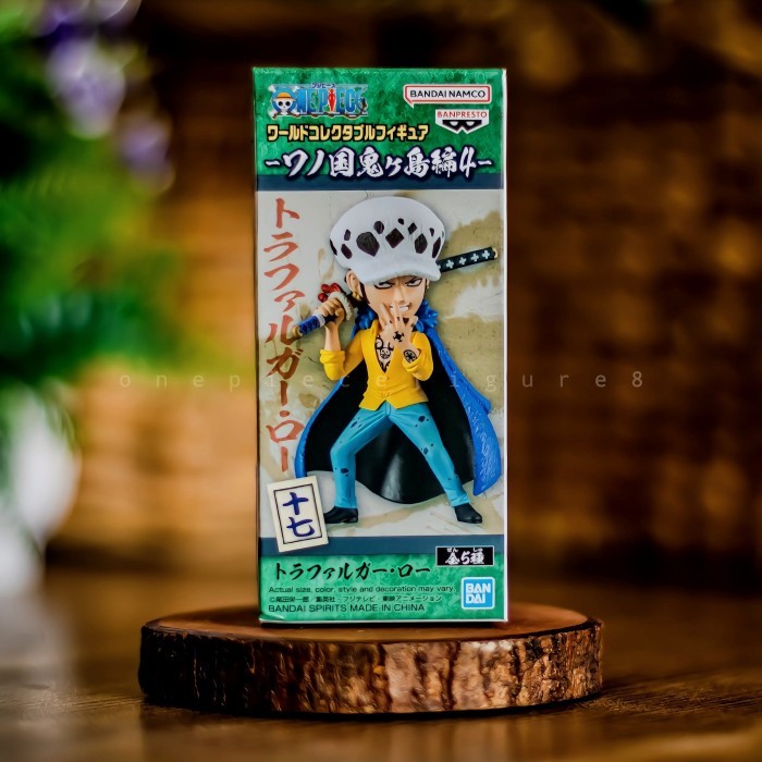 WCF ONE PIECE WANOKUNI ONIGASHIMA VOL 4 TRAFALGAR LAW