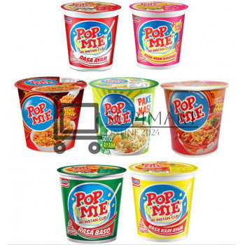 

Pop Mie Kuah Goreng All Varian