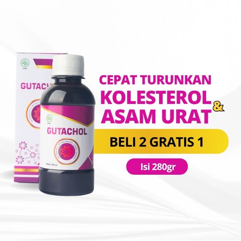 

Obat Kolesterol & Asam Urat paling cepat dan dipercaya saat ini GUTACHOL Aman Bpom Original