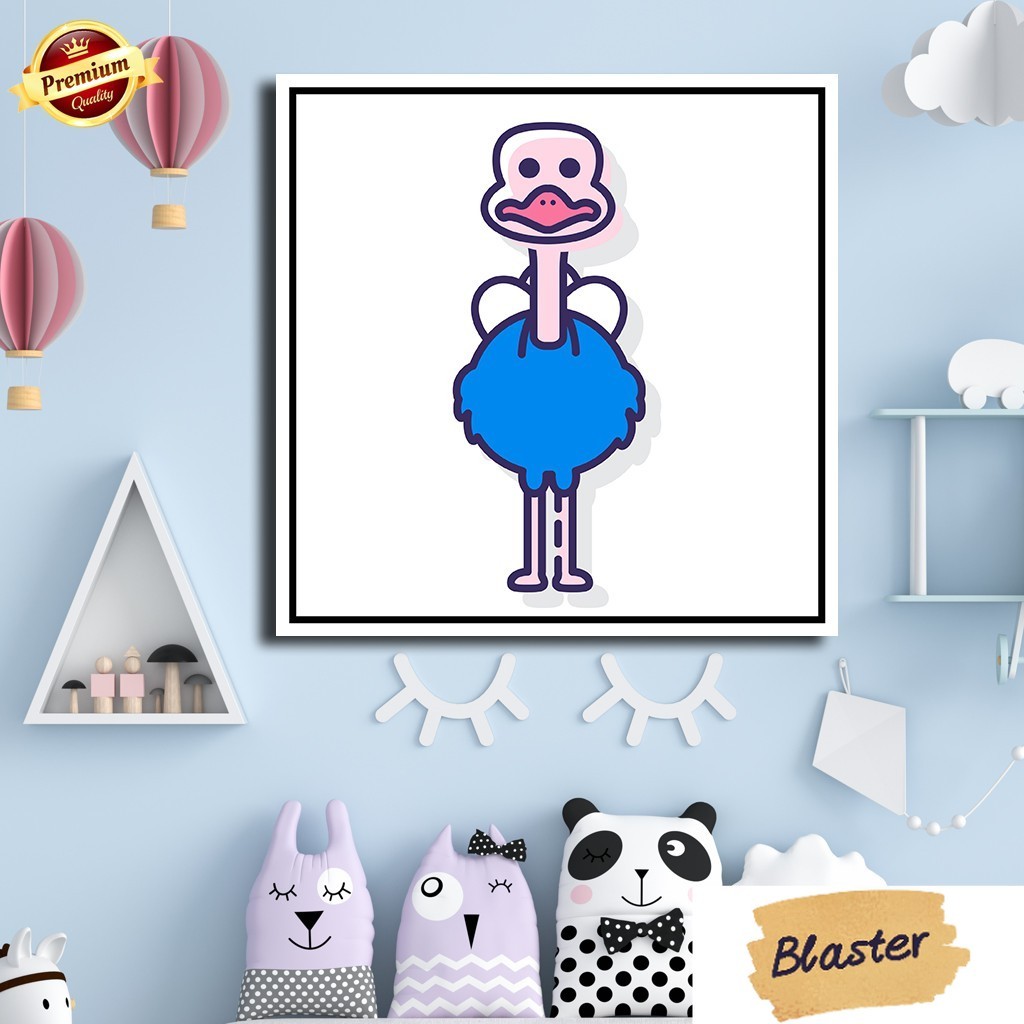 Hiasan Dinding Poster Kayu WallDecor Dekorasi Rumah Minimalis Tema Binatang  unta