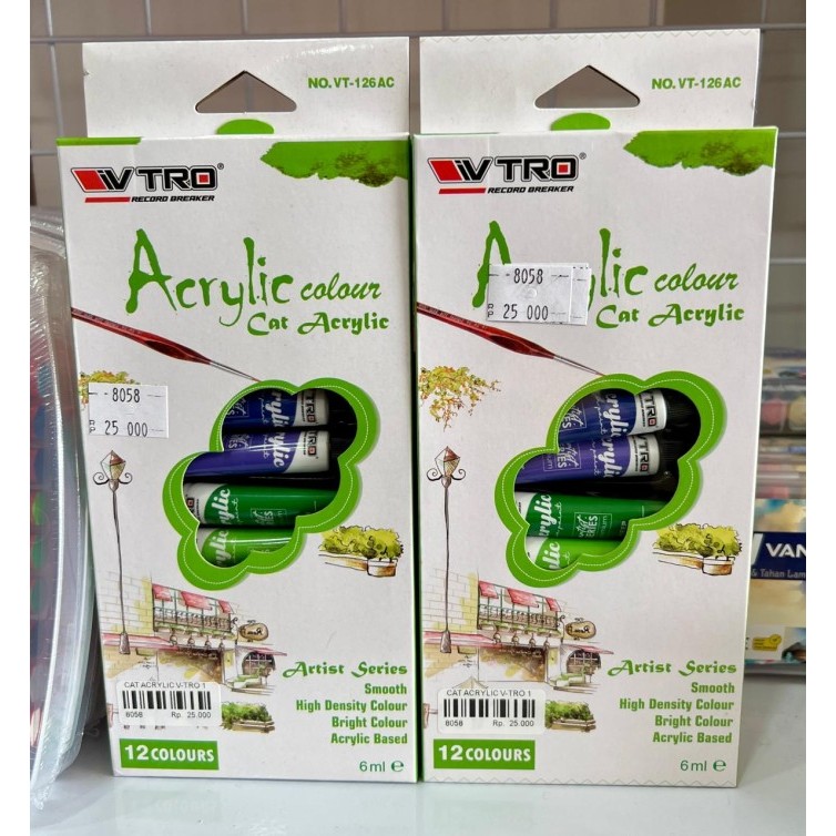 

CAT ACRYLIC V-TRO 12WARNAX6ML