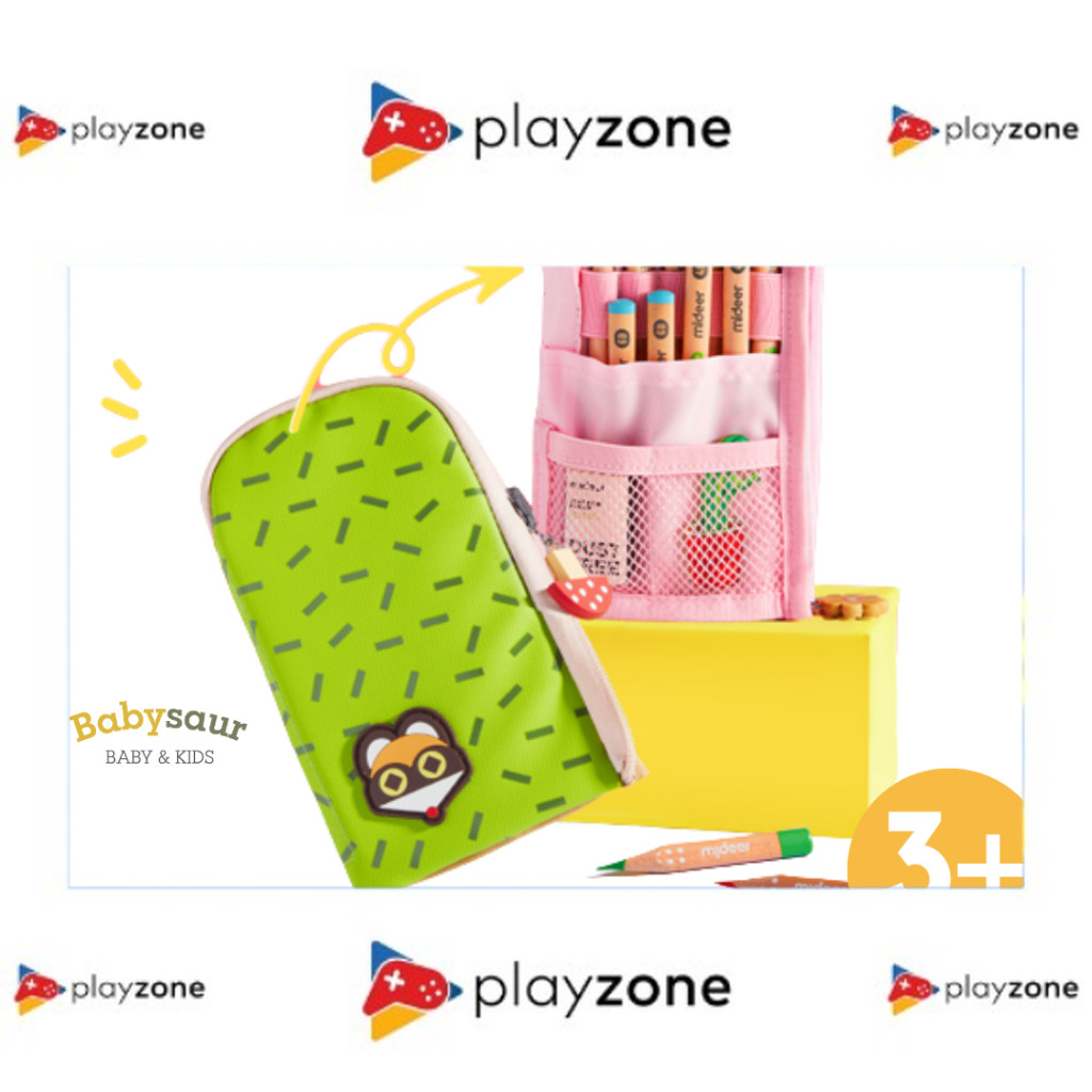 

Artist Reversible Twins Pen Pouch Pencil Case Tempat Kotak Pensil Peralatan Sekolah Anak Laki Laki Perempuan