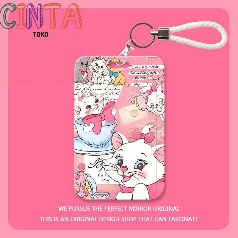 

Sweet girl Mary cat student cafeteria meal card badge card holder campus card bus Yangchengtong subway access control work