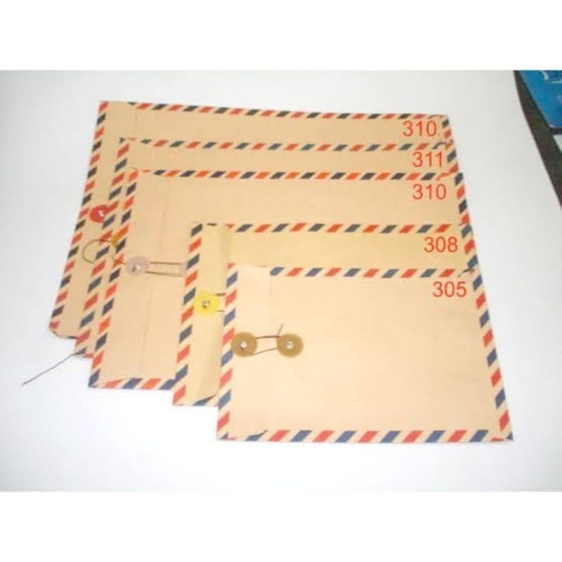 

AMPLOP AIR MAIL TALI PER SET