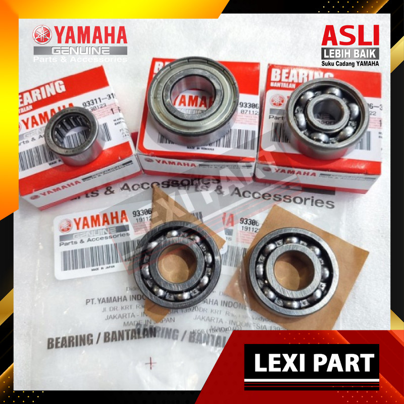 LAKER BEARING RASIO SET MIO SPORTY SMILE NOUVO Z LELE ORIGINAL