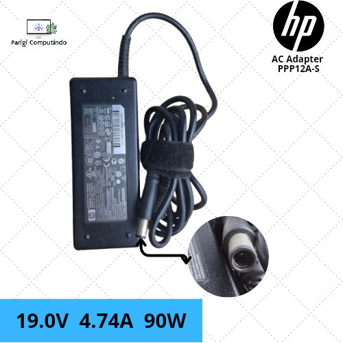 Adaptor Charger laptop Hp PPP012A-S (19.0V ~ 4.74A) 90W