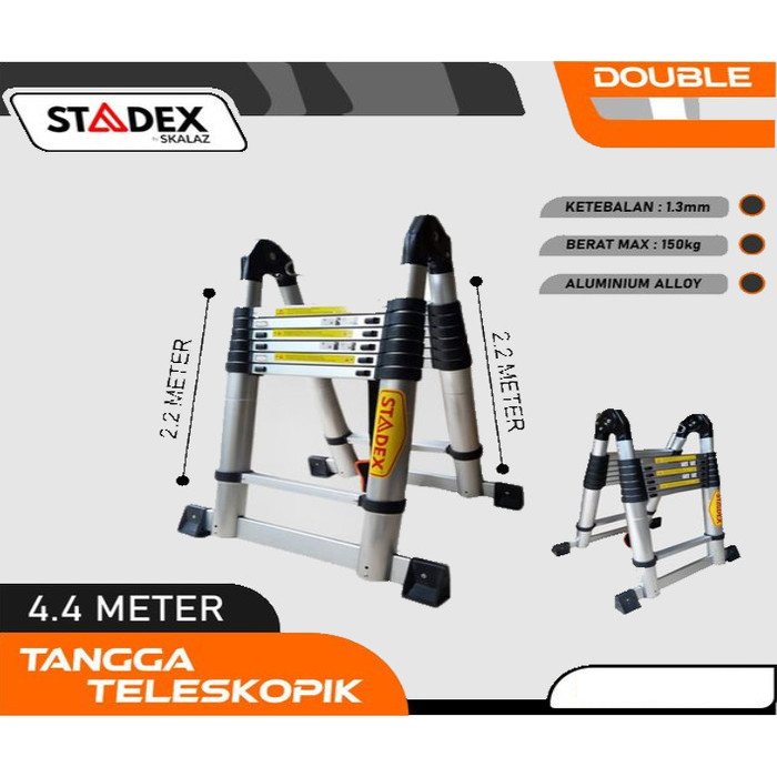 STADEX TANGGA DOUBLE TELESKOPIK 4.4 M