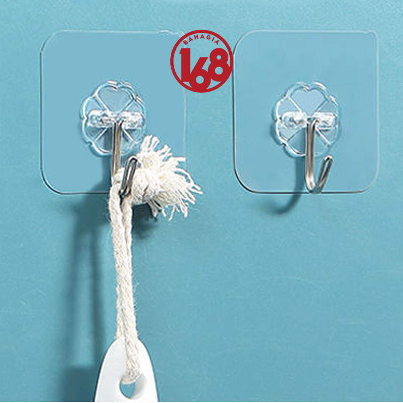 Gantungan hook tempel / gantungan baju / gantungan kamar mandi