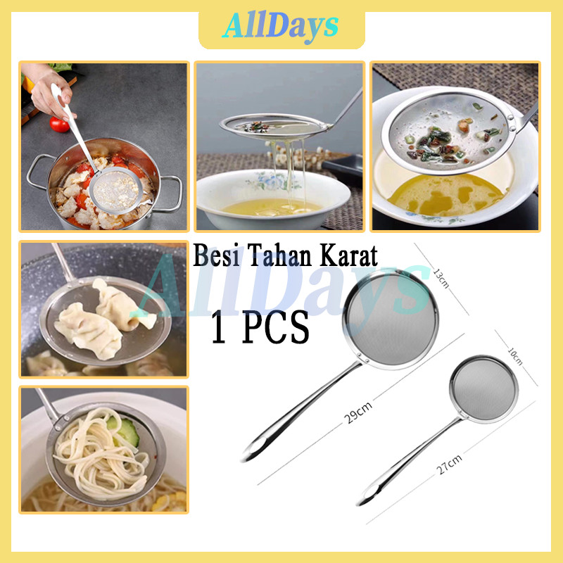 Saringan Stainless / Saringan Minyak Stainless steel / Baking Kue Roti Minyak Stainless Steel