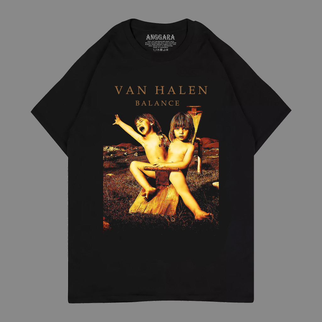 VAN HALEN balance tshirt / kaos van halen / kaos distro terlaris pria wanita
