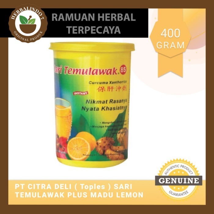 

(Toples) sari temulawak plus madu lemon ORIGINAL PRODUK