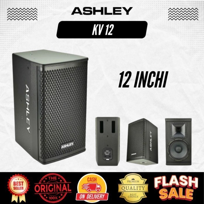 Speaker Karaoke Ashley KV 12 Inchi Original Produk