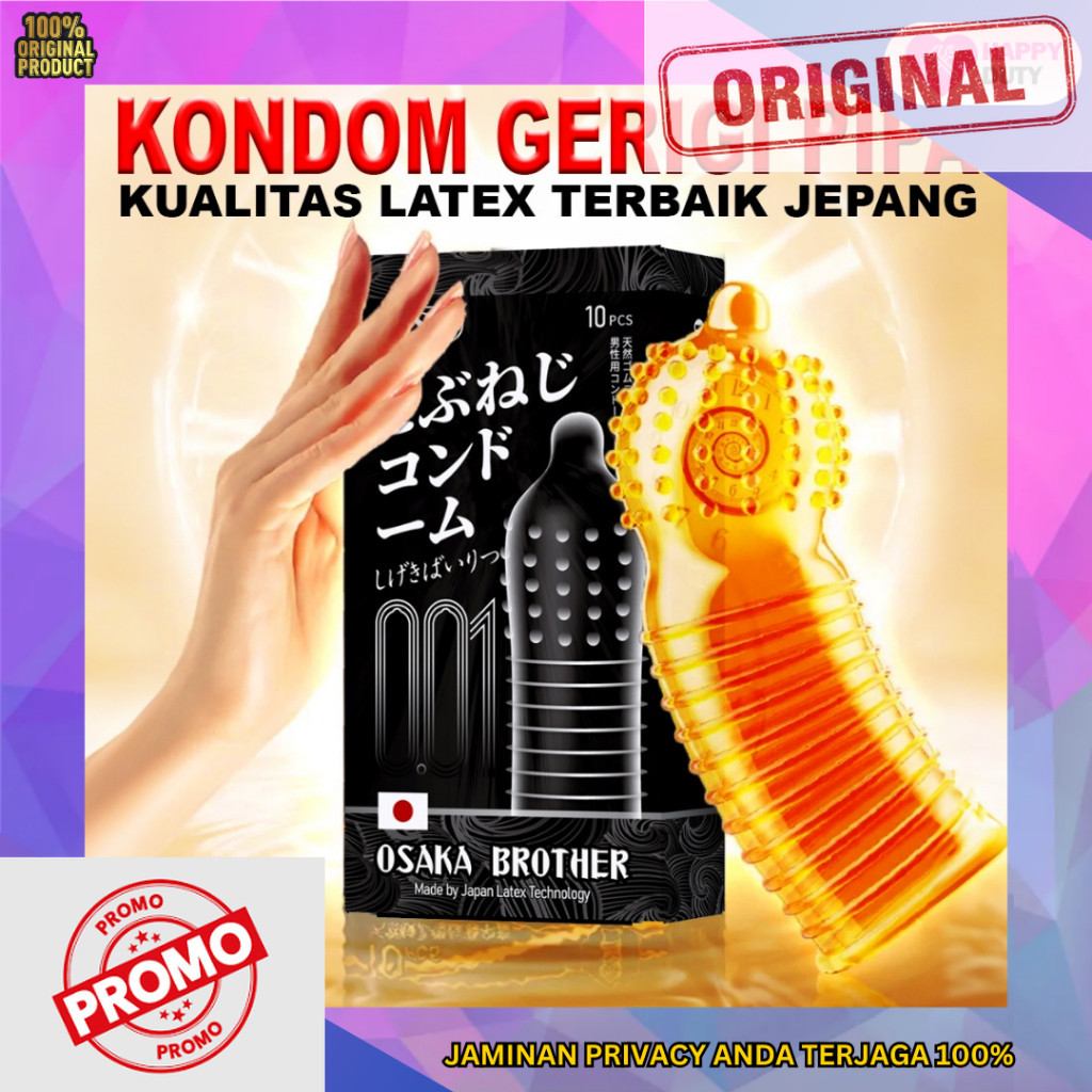 

Produk Limited Edition Terlaris Gerigi Berduri OSB Osaka Brother 001 Hitam - Bonus Free Pelumas ~ liacibey