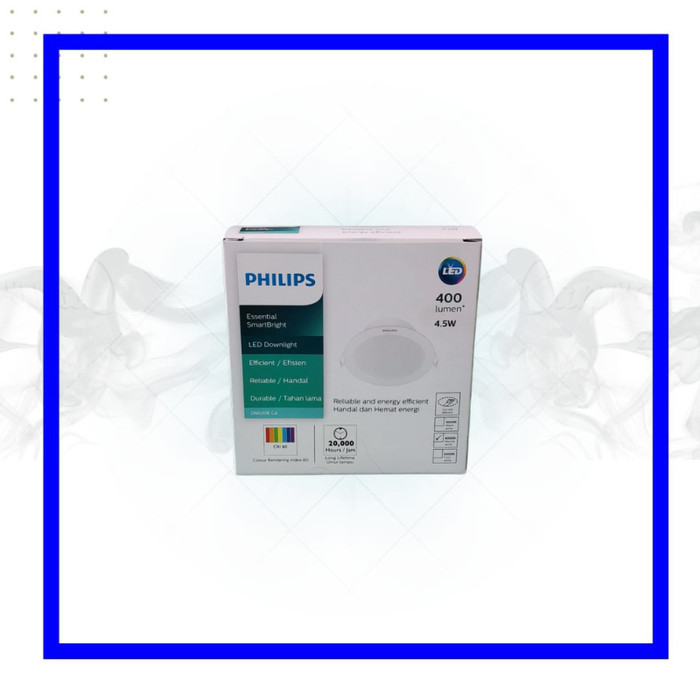 Philips lampu Ceiling LED Downlight Plafon DN020B D90 Natural White 4.5 Watt 10.5 Watt 13 Watt 16 Wa
