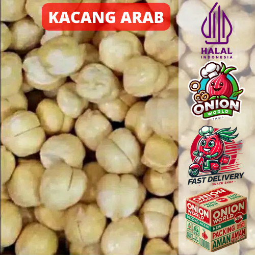 

UWD KACANG ARAB 100gr Matang Kacang Arab Matang Kacang Arab Panggang Kacang Arab Al Madina Original