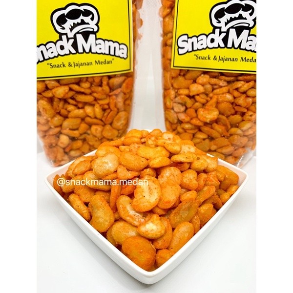 

KACANG KORO KUPAS ORIGINAL / BALADO 250GR / KACANG BOGOR | SNACKMAMA