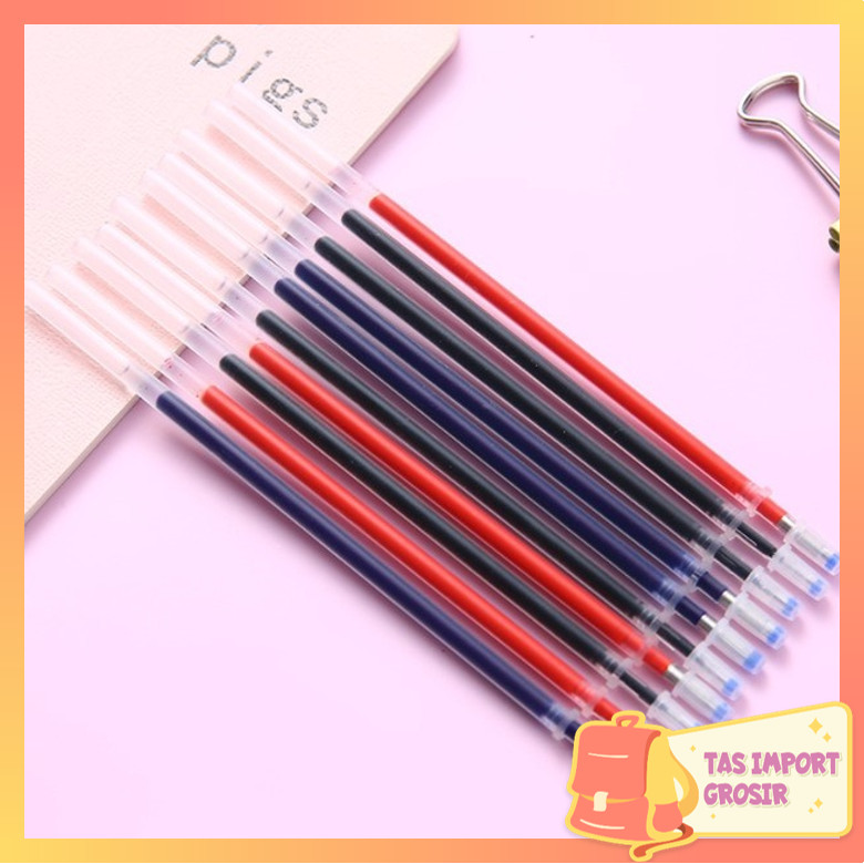 

Tas Import S601 Refill Tinta Pulpen Cair / Tinta Pena Cair Biru Hitam Merah / Isi Ulang Pulpen Gel