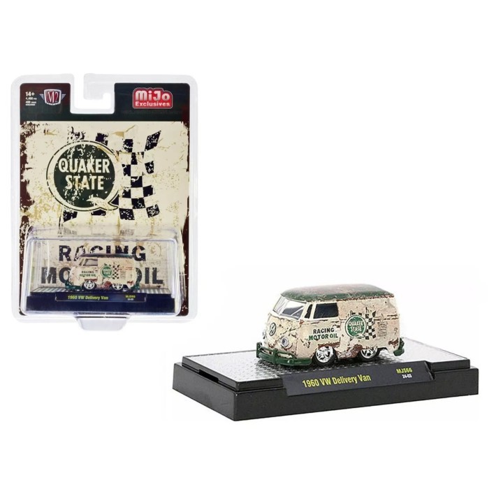 M2 Machines 1960 VW Delivery Van Quaker State Weathered - MiJO