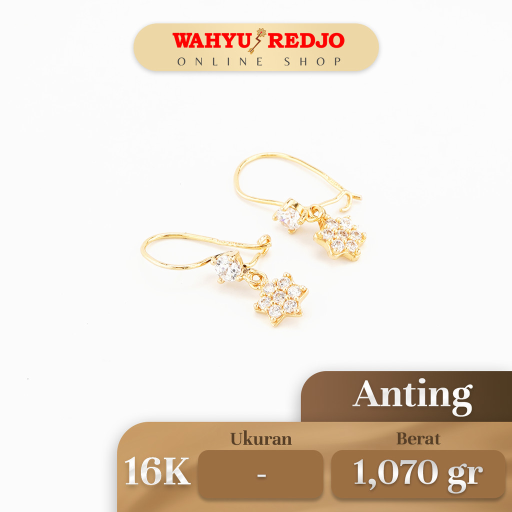 Anting-Anting Emas 16K Wahyu Redjo AN-16K-27127589