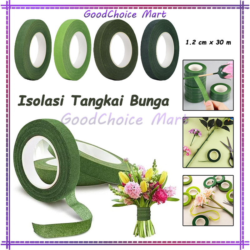 

Floral Tape / Flower Tape / Isolasi Selotip Bunga
