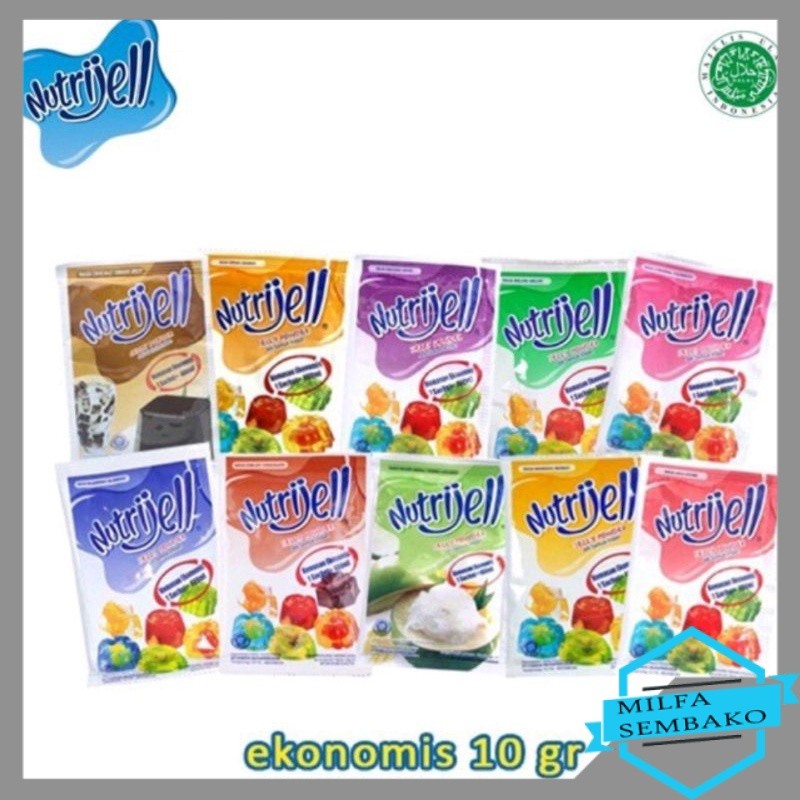 

HS29 Nutrijell Nutrijel Jelly Powder Instant (HALAL)