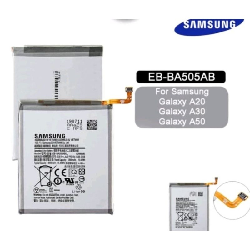 Baterai Samsung A20 A30 Bat samsung A50 Battery