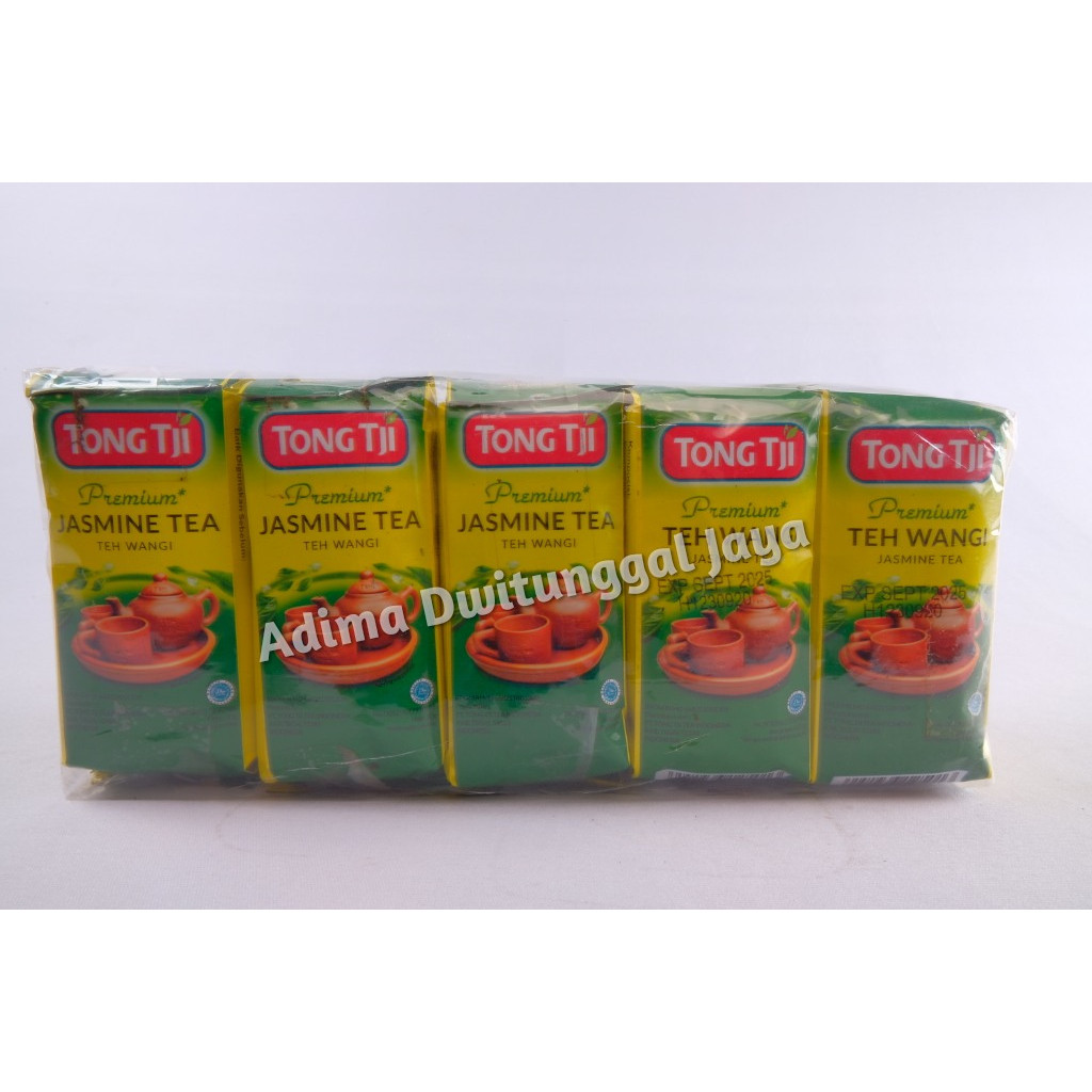 

Teh Tong Tji Premium Jasmine Tea / Teh Tabur 10's x 50gr (1 Pack isi 10pcs)