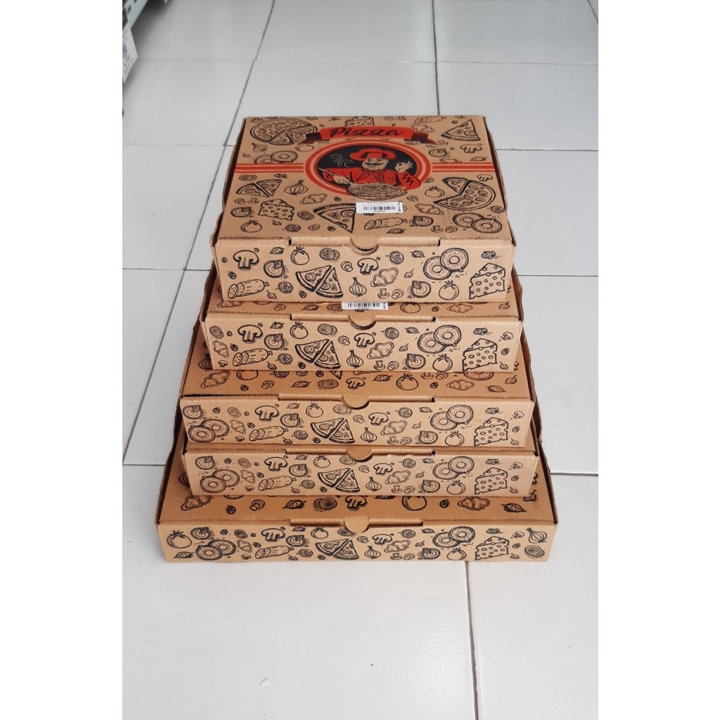 

DUS PIZZA EFLUTE CETAK MOTIF 30Cm isi 10pcs