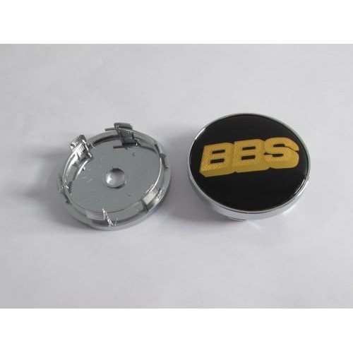 Terlaris -Dop Velg BBS Warna Black Gold Ukuran 60mm