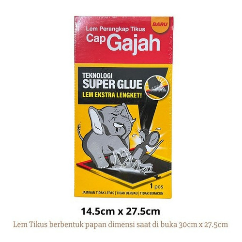 

Cap Gajah - Lem Perangkap Tikus