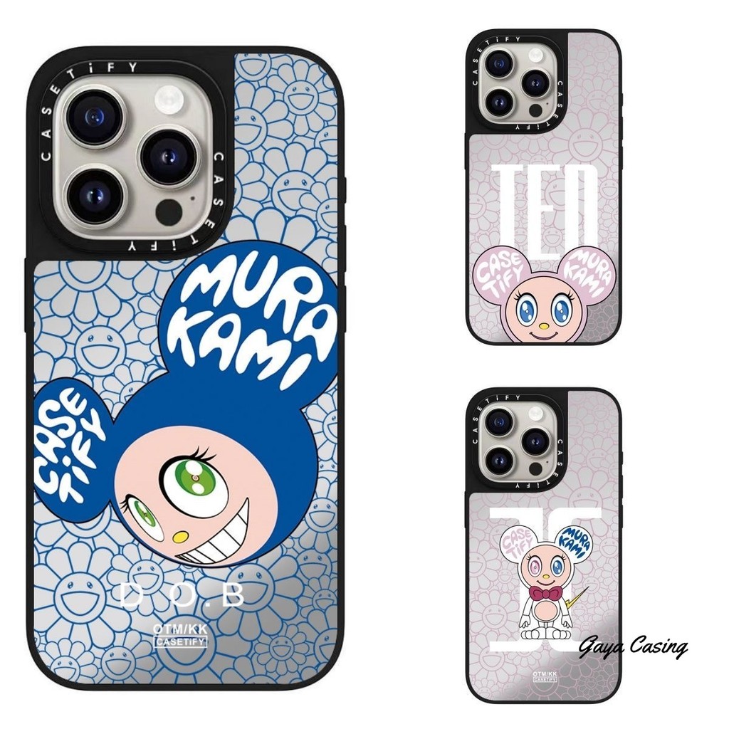 Takashi Murakami x CASETIFY Cover Casing Compatible for For IPhone 17promax 17pro Air 17 16promax 16