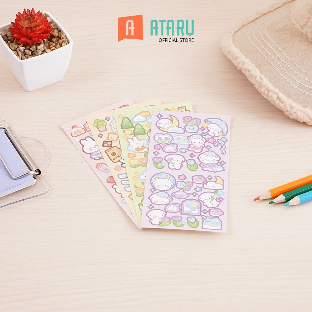 

Ataru Stiker Cuka Random Stiker Dekoratif Lucu Cute Stickers Deco Sticker Pack Journal Book