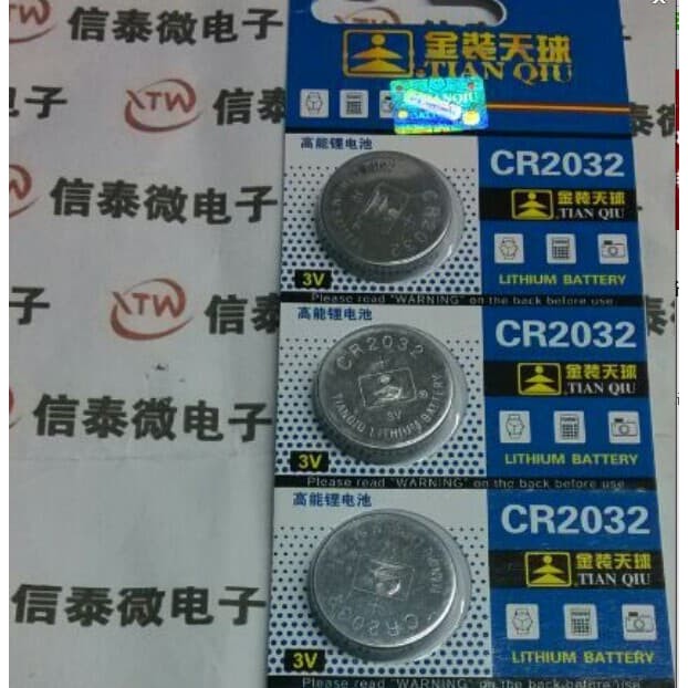 Batterai CMOS CR2032 Baterai CR 2032