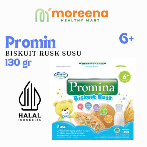 PROMINA - Biskuit Rusk Susu Bayi MPASI 6+ - 130 gr